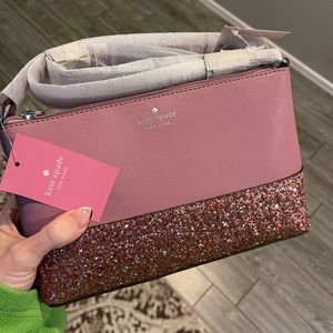 Kate Spade crossbody bag in dusty peony NWT